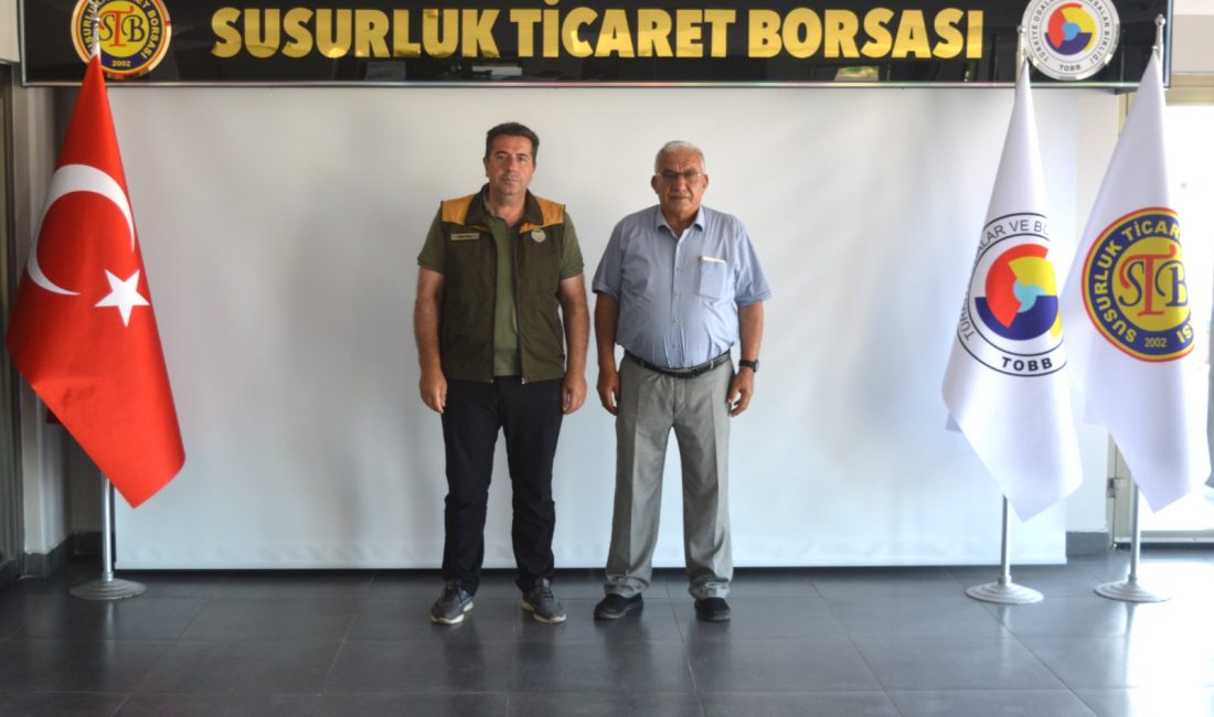 Susurluk Ticaret Borsası’nda hububat alımları değerlendirildi Susurluk Ticaret Borsası, TMO Bandırma Başmüdürü Salih Aksu’yu ağırladı. Görüşmede