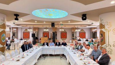 Bandırma Küçük Sanayi Sitesi Kooperatifi Olağan Genel Kurulu, kent protokolü