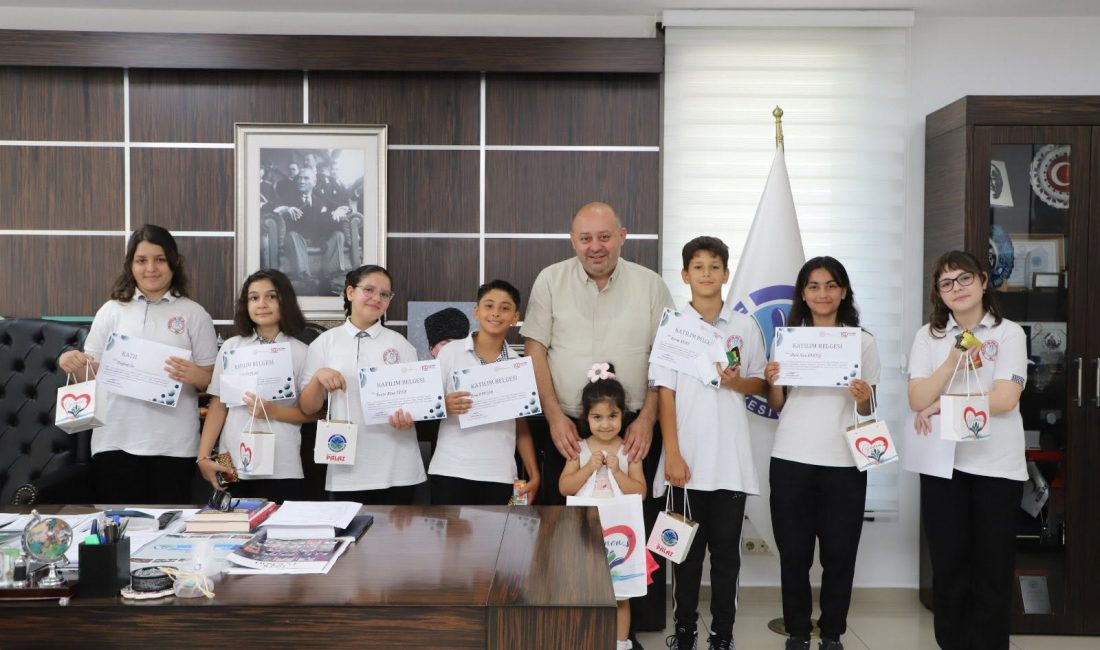 Öğretmen Işıl İpek Ortaokulu öğrencileri, “Dilimizin Zenginlikleri” projesi kapsamında hazırladıkları