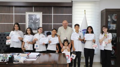 Öğretmen Işıl İpek Ortaokulu öğrencileri, “Dilimizin Zenginlikleri” projesi kapsamında hazırladıkları