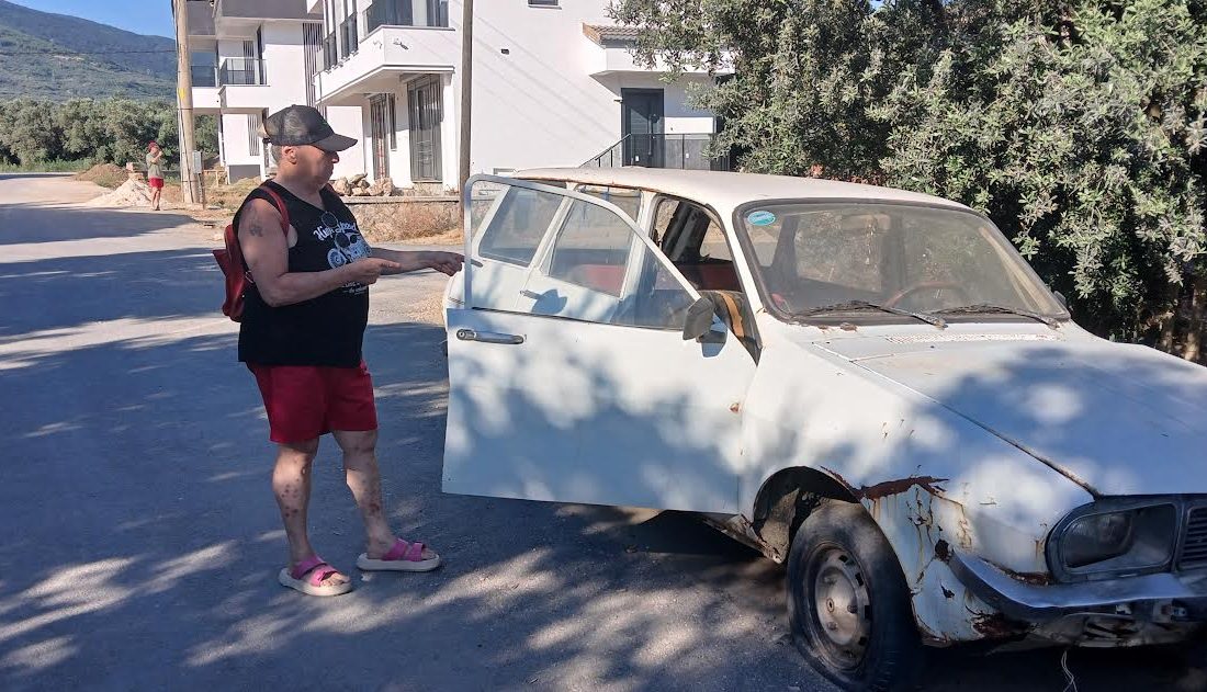 Önceki gün haberini yaptığımız Erdek’te 2-3 yıldan beri ayni yerde