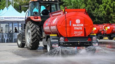Balıkesir Büyükşehir Belediyesi, kırsal mahallelerde yangın ihtimaline karşı 50 yeni