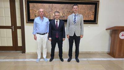 BANSİAD Başkanı Mehmet Ali Ozar ve Yönetim Kurulu Üyesi Adil