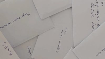 CHP Bandırma İlçe Başkanlığı’nın başlattığı mektup çalışmasında vatandaşlardan gelen mesajların