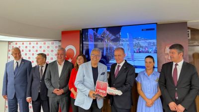 Türkiye Belediyeler Birliği’nin hibe programı kapsamında Bandırma Belediyesi’ne 22 tonluk