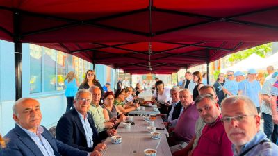 Bandırma Belediyesi tarafından Muharrem ayı dolayısıyla düzenlenen aşure ikramında yaklaşık