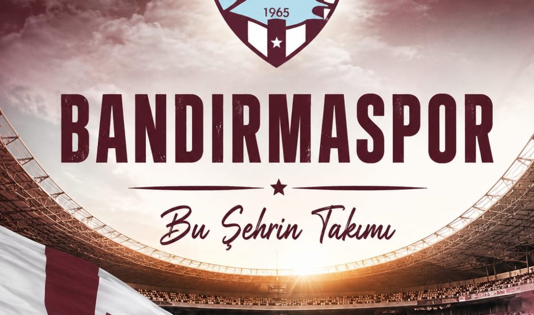 Bandırmaspor’un yeni sezon fikstürü belli oldu Bordo-beyazlı ekip, Trendyol 1. Lig 2026-2027 sezonunun ilk haftasında İstanbulspor’u