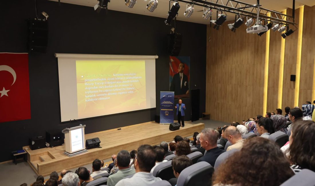 BANÜ’de 15 Temmuz için anma programı Bandırma Onyedi Eylül Üniversitesi’nde 15 Temmuz Demokrasi ve Millî Birlik