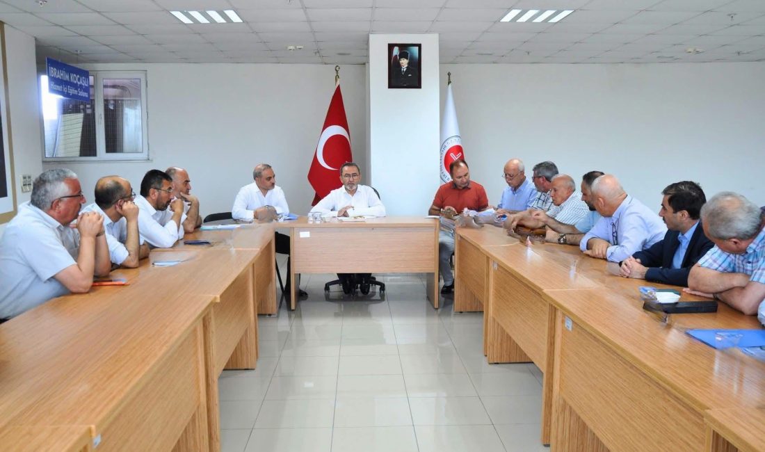 Balıkesir İl Müftülüğü ev sahipliğinde düzenlenen toplantıda, il genelinde yürütülen