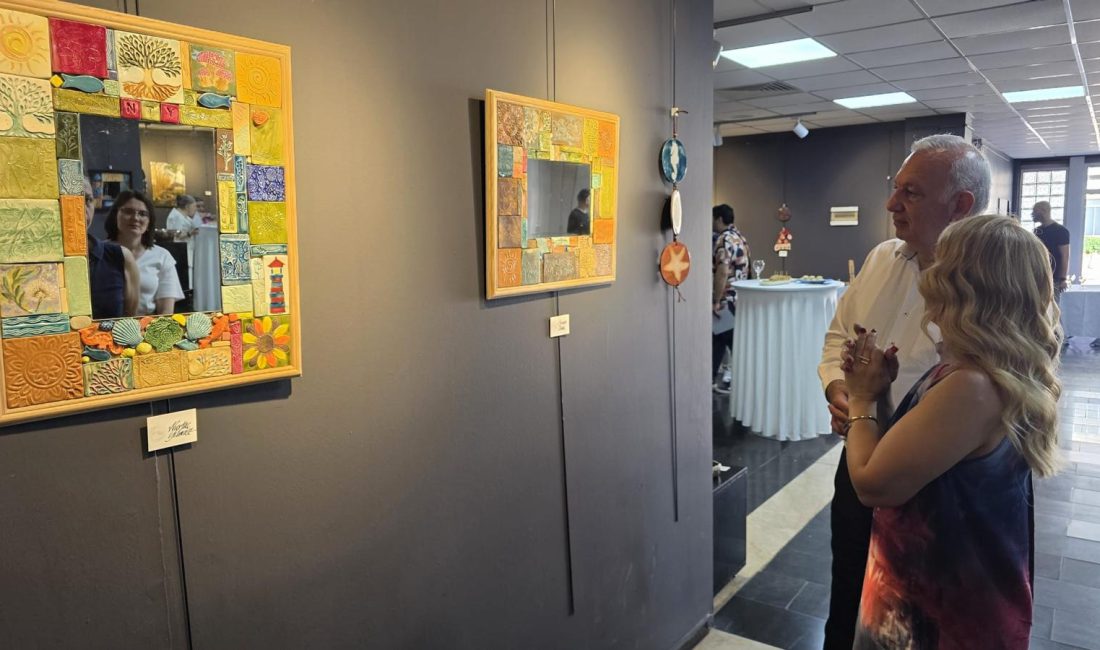 Bandırma Belediyesi’nin kültür ve sanat etkinlikleri kapsamında düzenlenen Gülçin Sanat