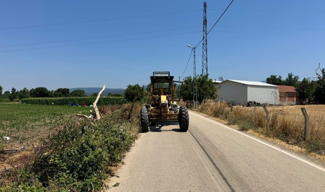 Susurluk Belediyesi Fen İşleri Müdürlüğü, merkez ve kırsal mahallelerde yol