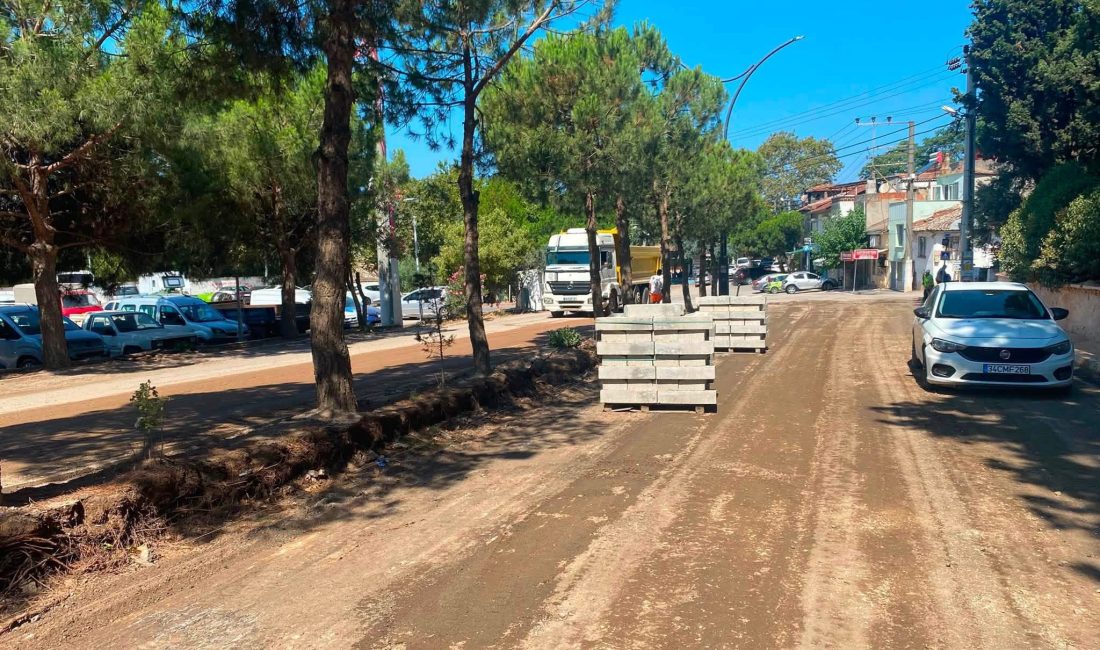 Edincik, Yeni Mahalle ve Şirinçavuş’ta yürütülen çalışmalar kapsamında asfalt yenileme,