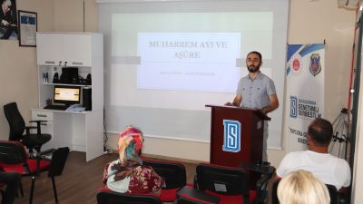 Bandırma Denetimli Serbestlik Müdürlüğü, yükümlülere yönelik düzenlediği Aşure Günü seminerinde