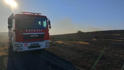 Susurluk, Manyas ve Bandırma itfaiye ekiplerinin geniş çaplı ortak müdahalesiyle