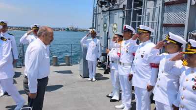 1 Temmuz Denizcilik ve Kabotaj Bayramı etkinlikleri kapsamında Erdek Limanı’na