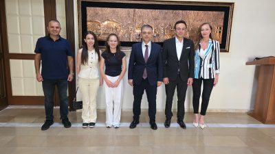 LGS’de derece elde eden Miray Panç, İlçe Milli Eğitim Müdürü