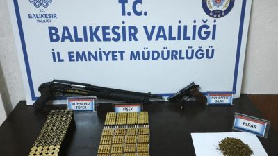 Erdek İlçe Emniyet Müdürlüğü ekiplerince halkın huzur ve güvenliğinin sağlanmasına