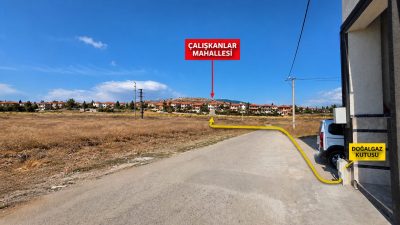 Bandırma Çalışkanlar Mahallesi’nde 2027’nin son çeyreğine alınan yatırım için mahalle