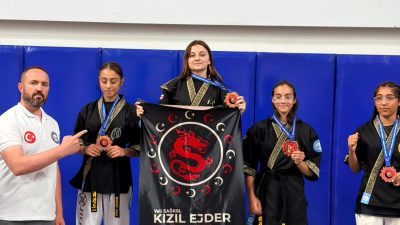 Ankara’da düzenlenen Alpagut Türkiye Şampiyonası’nda 16 sporcuyla mücadele eden Kızıl