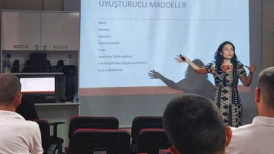 Denetimli Serbestlik’te gerçekleşen seminerde, bağımlılık süreci, risk faktörleri ve korunma