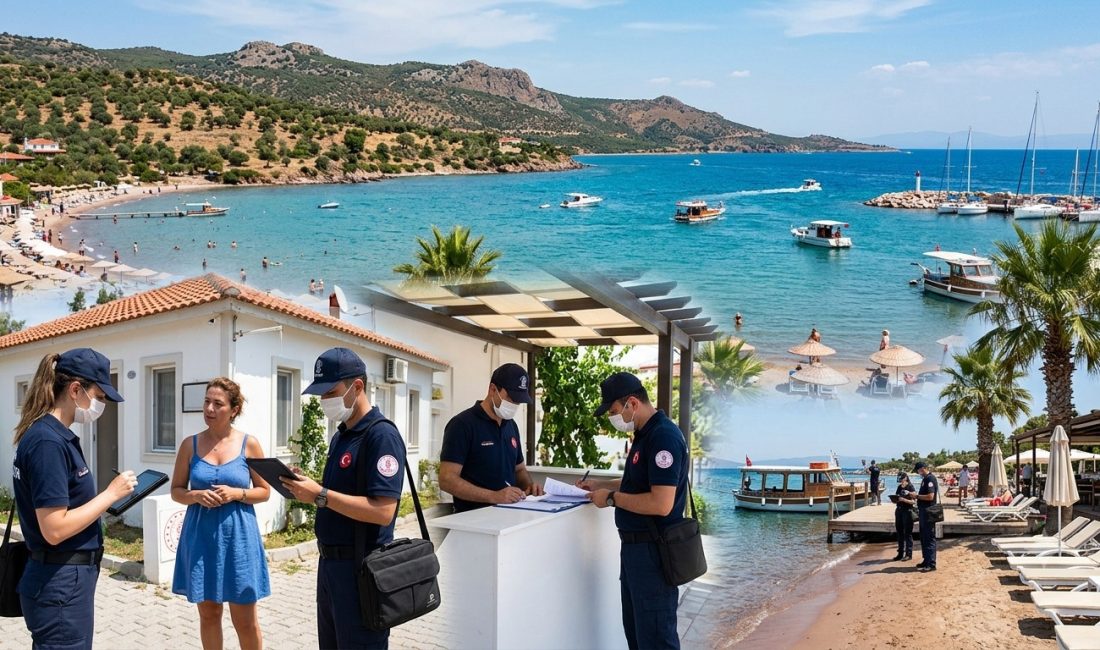 Balıkesir’de turizm denetimlerinde 6 milyon liranın üzerinde ceza Kent genelinde yürütülen turizm kontrollerinde konaklama tesislerinden seyahat acentalarına, plaj