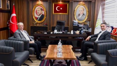 Belediye Başkanı Ramazan Bahçavan, ilçeye yönelik hizmetlerin kamu kurumlarının ortak