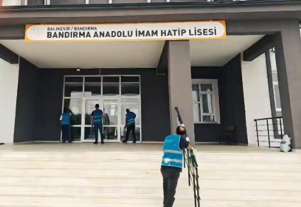 Kamu yararına çalışma yükümlülüğü kapsamında görev yapan yükümlüler, Bandırma Anadolu