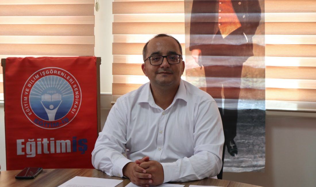Eğitim-İş Bandırma Şube Başkanı Serdar Polat, Milli Eğitim Bakanlığı’nın son