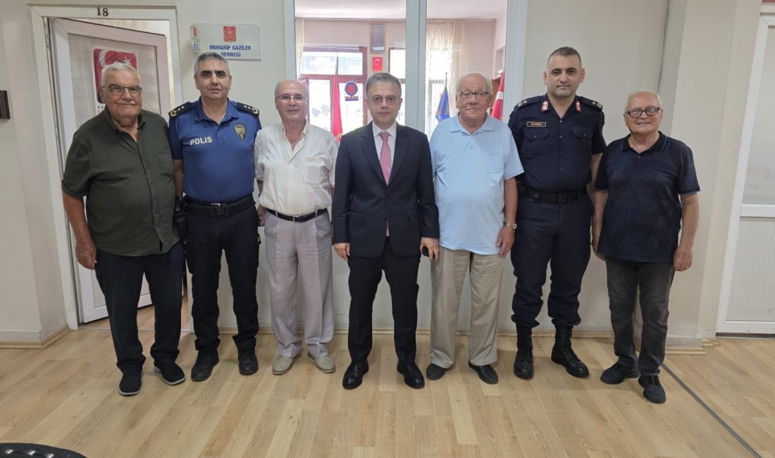 Bandırma Kaymakamı Recep Öztürk, Türkiye Muharip Gaziler Derneği Bandırma Şubesi