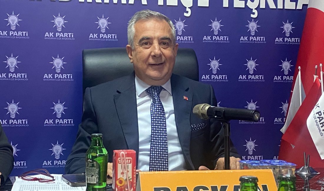 AK Parti Bandırma İlçe Başkanı Göksel Karlahan, Bandırmaspor’un İstanbulspor’u 3-0