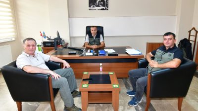 Edremit Orman İşletme Müdürlüğünde farklı görevlerde bulunan Volkan Dama ve