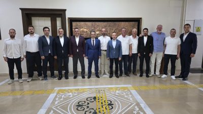 Bandırma Ticaret Odası Başkan Adayı Adem Yılmaz’ın Kaymakam Recep Öztürk’e