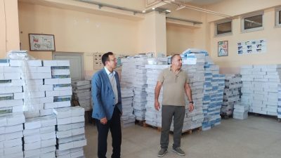 Bandırma İlçe Millî Eğitim Müdürü Mutlu Aslan, öğrencilerin yeni eğitim