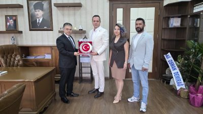 Bandırma Kaymakamı Recep Öztürk, Genç Sağlık Sendikası Balıkesir Şube Başkanı