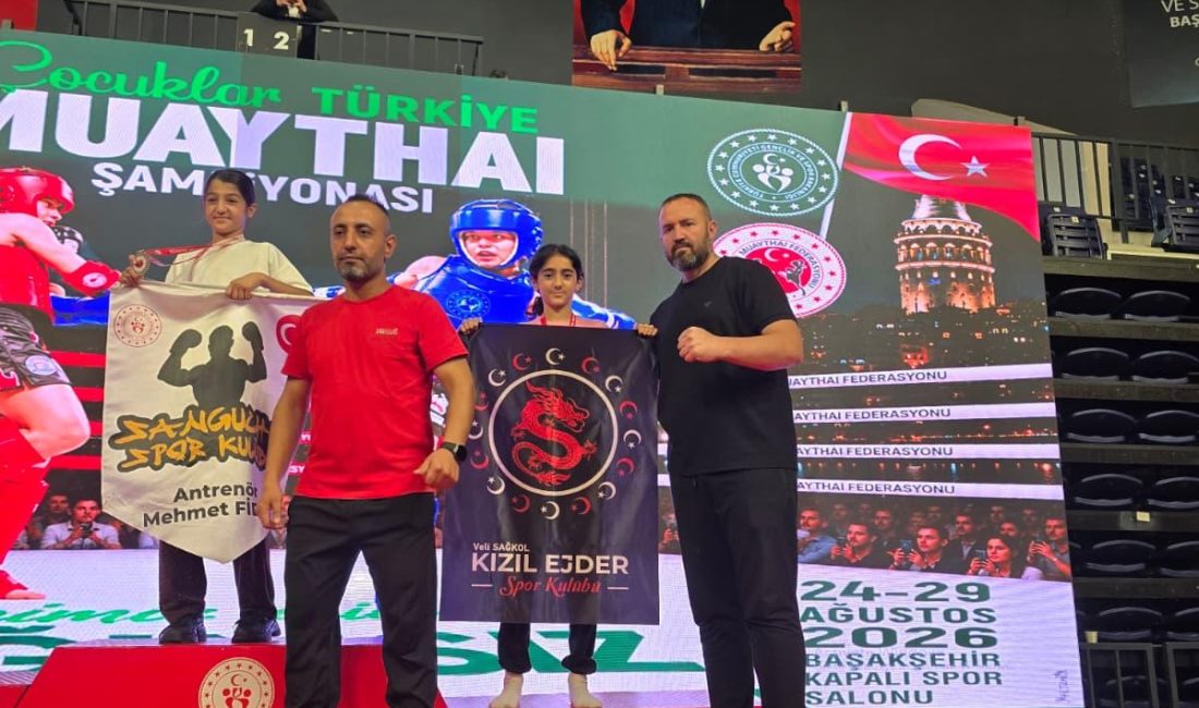 Kızıl Ejder’in genç sporcuları İstanbul’dan derecelerle döndü Muay Thai Minik Yıldızlar Türkiye Şampiyonası’nda dört sporcusu dereceye giren