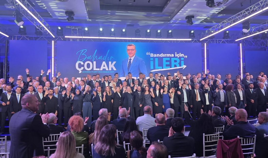 Bahadır Çolak, Ticaret Odası seçim programını açıkladı Bandırma Ticaret Odası seçimleri öncesinde düzenlenen lansmanda 2026-2030 dönemine yönelik