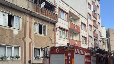 Susurluk’ta bir evde şofbenden çıkan yangında, uykuda olan ve yoğun
