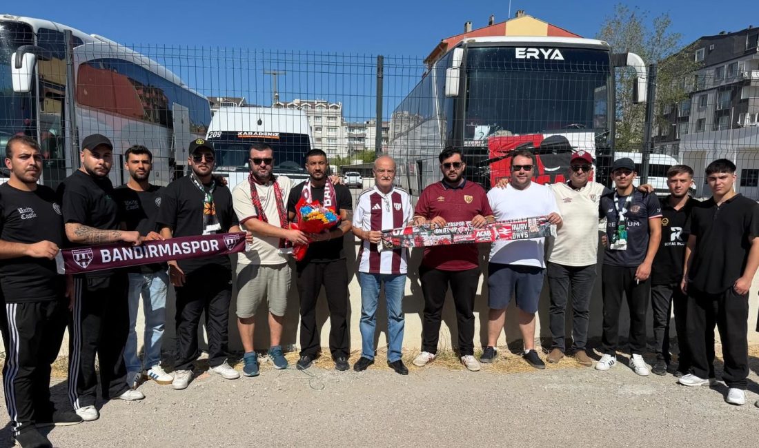 Bandırmaspor Antalyaspor dostluğu Salı günü oynanan Bandırmaspor Antalyaspor maçı öncesinde iki takım taraftarları