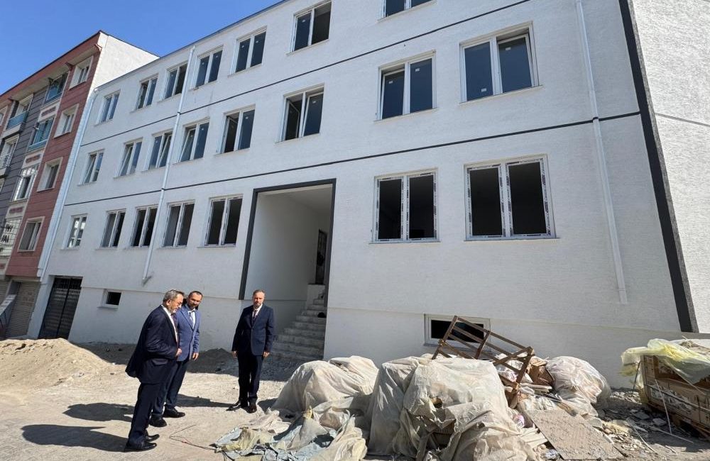 Susurluk’ta yeni bir Kur’an kursu yükseliyor Susurluk ilçesinde yapımı devam eden Orta Mahalle Camii Kur’an Kursu
