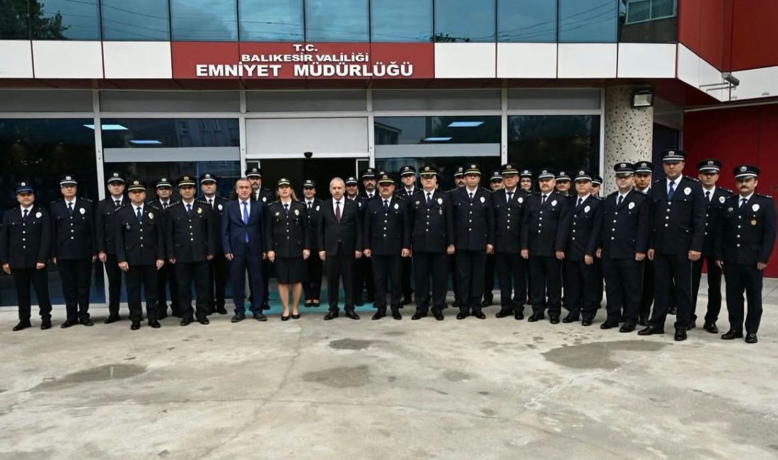Balıkesir İl Emniyet Müdürlüğüne atanan Serkan Karaman, makam ziyaretinin ardından
