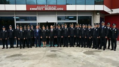 Balıkesir İl Emniyet Müdürlüğüne atanan Serkan Karaman, makam ziyaretinin ardından