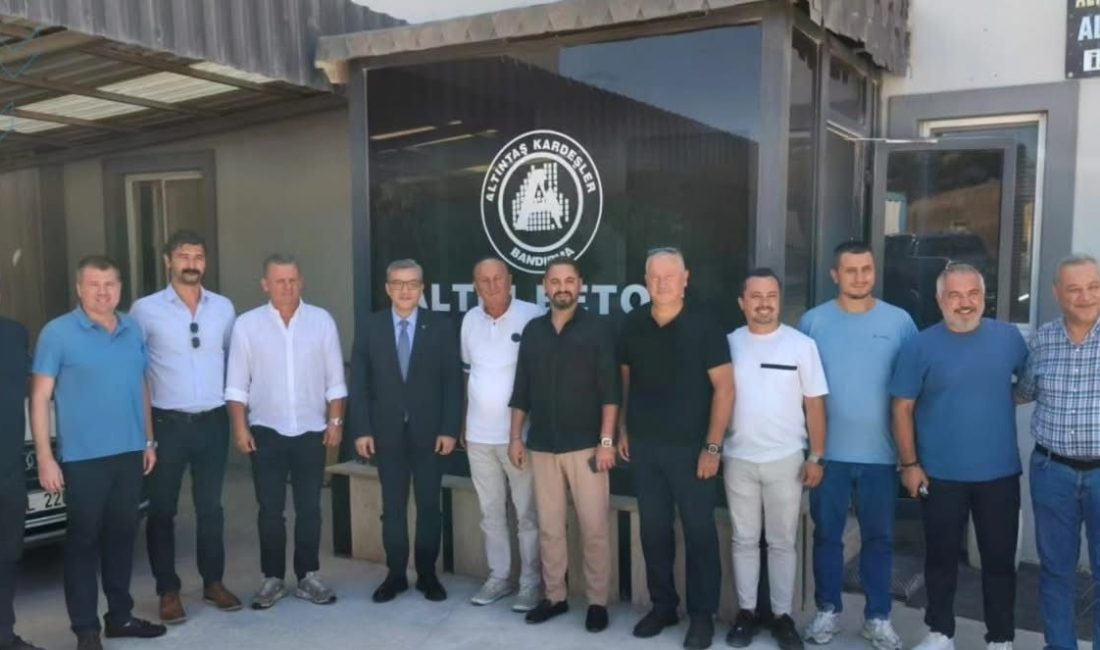 Bandırma’da iş dünyası ve ekonomi değerlendirildi Bandırma Ticaret Odası heyeti ile firma yetkilileri arasındaki görüşmede sektörel