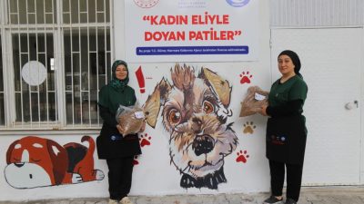 Gıda atıklarını sürdürülebilir hayvan mamasına dönüştüren “Kadın Eliyle Doyan Patiler”