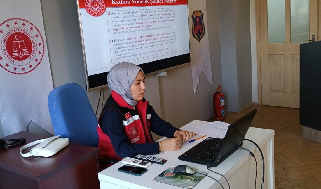 Denetimli Serbestlikte Kadına Yönelik Şiddetle Mücadele Eğitimi Balıkesir Aile ve Sosyal Hizmetler İl Müdürlüğü bünyesindeki Şiddet Önleme
