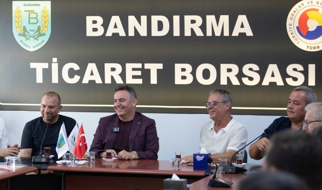 Adem Yılmaz’dan Ticaret Odası ve Borsaya iş birliği mesajı Bandırma Ticaret Odası Başkan Adayı Adem Yılmaz, Ticaret Borsası yönetimiyle