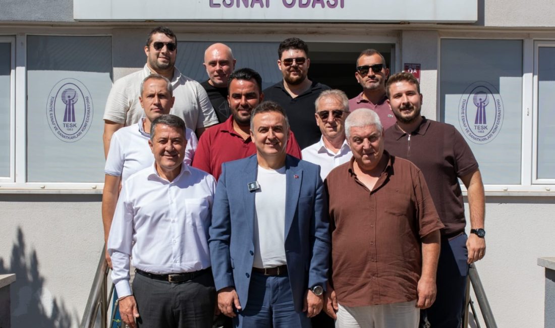 Ticaret Odası Başkan Adayı Adem Yılmaz’ın ekibiyle gerçekleştirdiği görüşmede, üreticiden