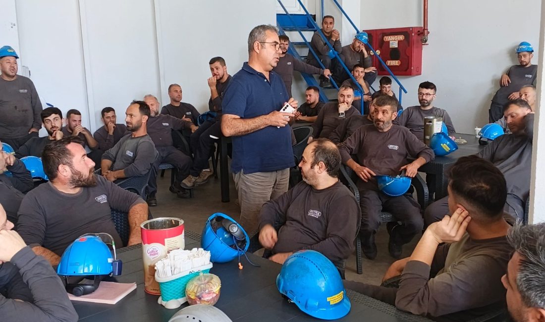 Birleşik Metal-İş’ten Bandırma’da üyelere yakın takip Birleşik Metal-İş Sendikası Bursa Şubesi, Bandırma bölgesindeki örgütlü işyerlerinden Arıtaş