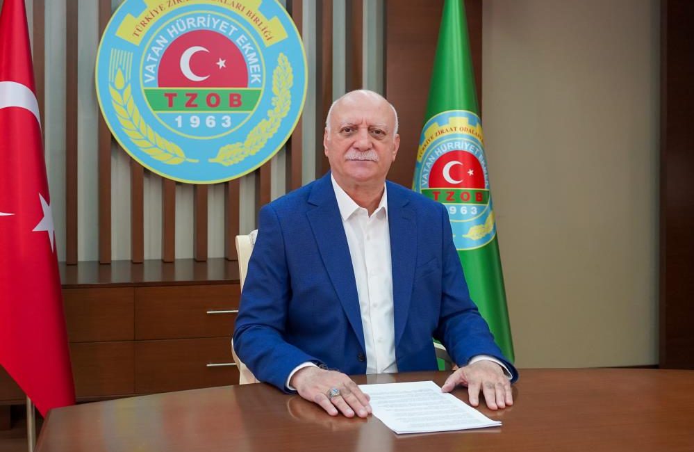 Türkiye Ziraat Odaları Birliği (TZOB) Genel Başkanı Şemsi Bayraktar, Ağustos