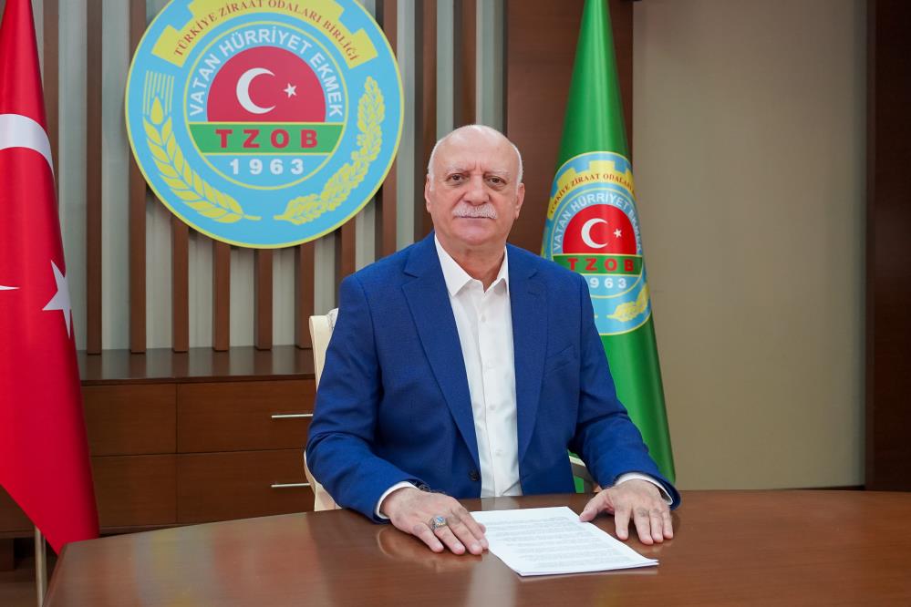 Türkiye Ziraat Odaları Birliği (TZOB) Genel Başkanı Şemsi Bayraktar, Ağustos