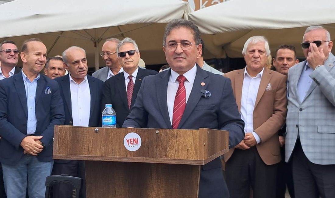 Yeni Parti ilçe başkanlığı seçimleri öncesinde Mehmet Atak düzenlediği basın